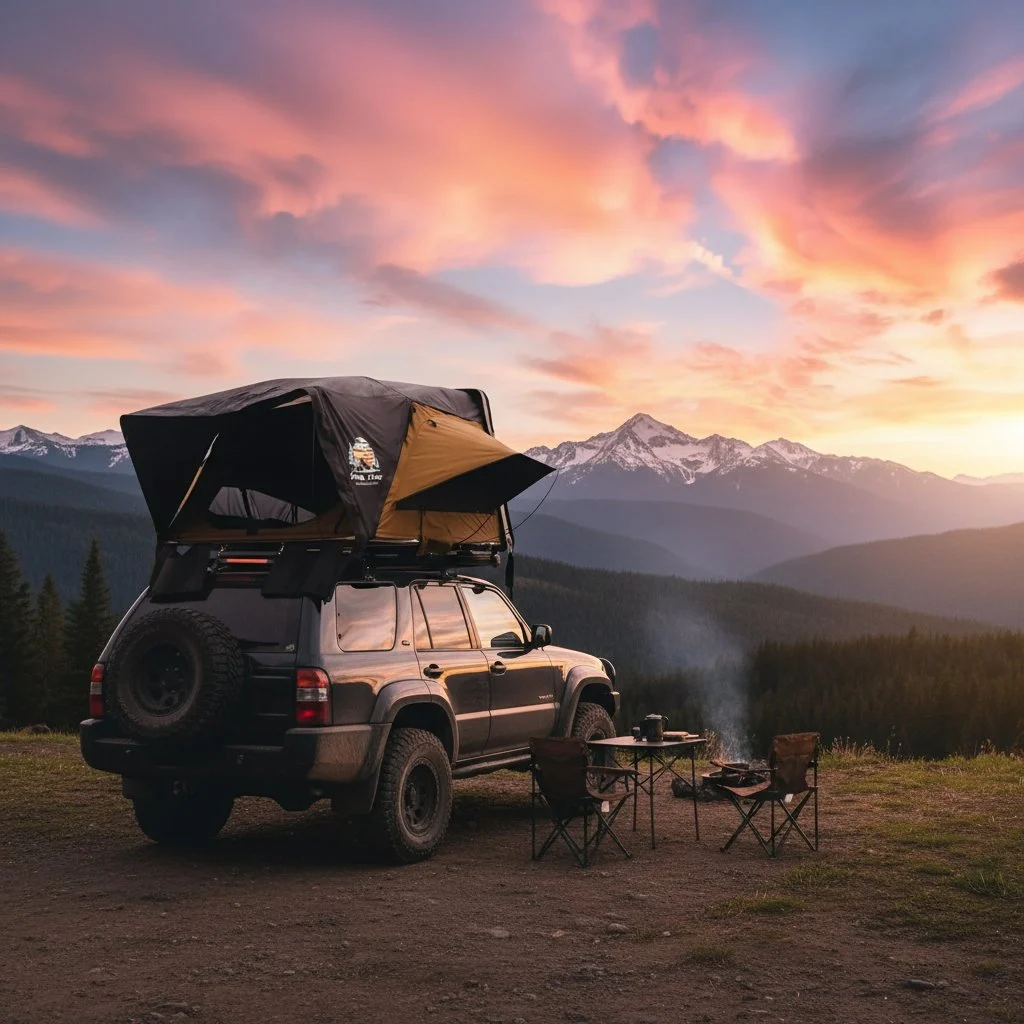 Adesivo per auto da campeggio e vanlife – Mostra la tua passione!