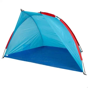 Aktive Tenda da vento e da spiaggia per 2 persone con pavimento e tettoia