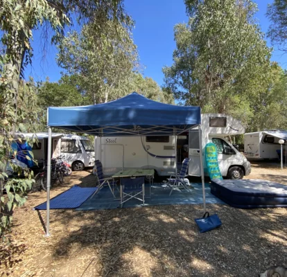 Gazebo da campeggio impermeabile, robusto e longevo