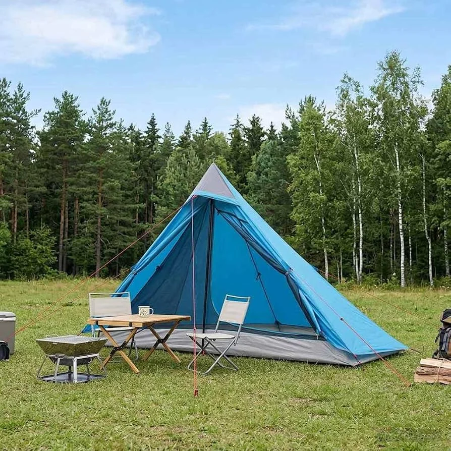 Kaloriko Tenda da trekking blu, 222 x 85 x 125 cm, ultraleggera, impermeabile, traspirante, con pali, picchetti, zanzariera ideale per campeggio, escursionismo, outdoor, festival, viaggi, spiaggia : Amazon.it: Sport e tempo libero