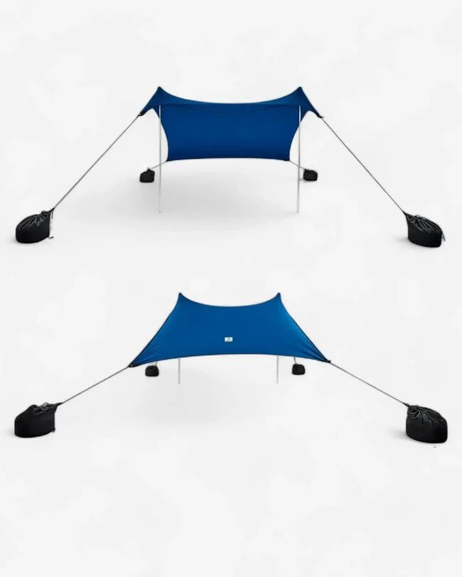 Tarp spiaggia anti UV blu