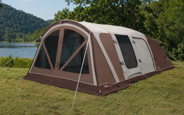 Tenda a tunnel gonfiabile Outwell Alabama 6 Air per 6 persone