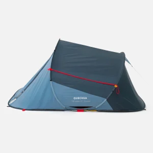 Tenda campeggio 2 SECONDS blu 2 persone | Decathlon