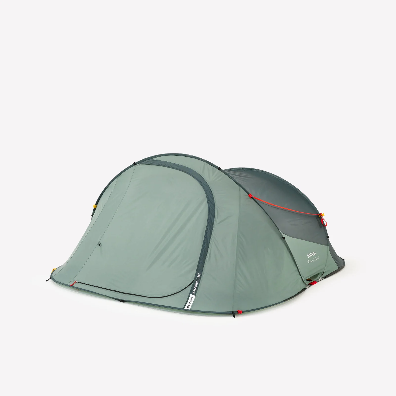 Tenda campeggio 2 SECONDS blu 3 persone