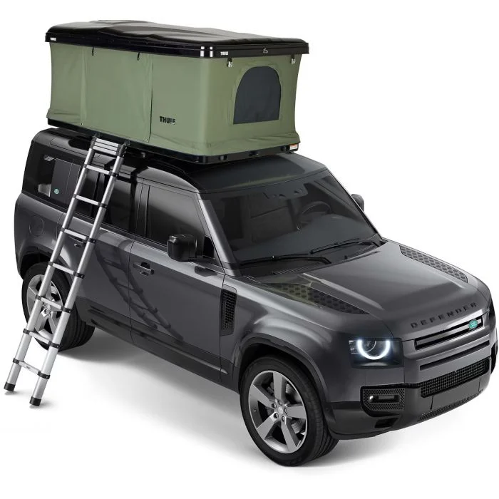 Tenda da tetto Thule Tepui Basin Black/Olive Green